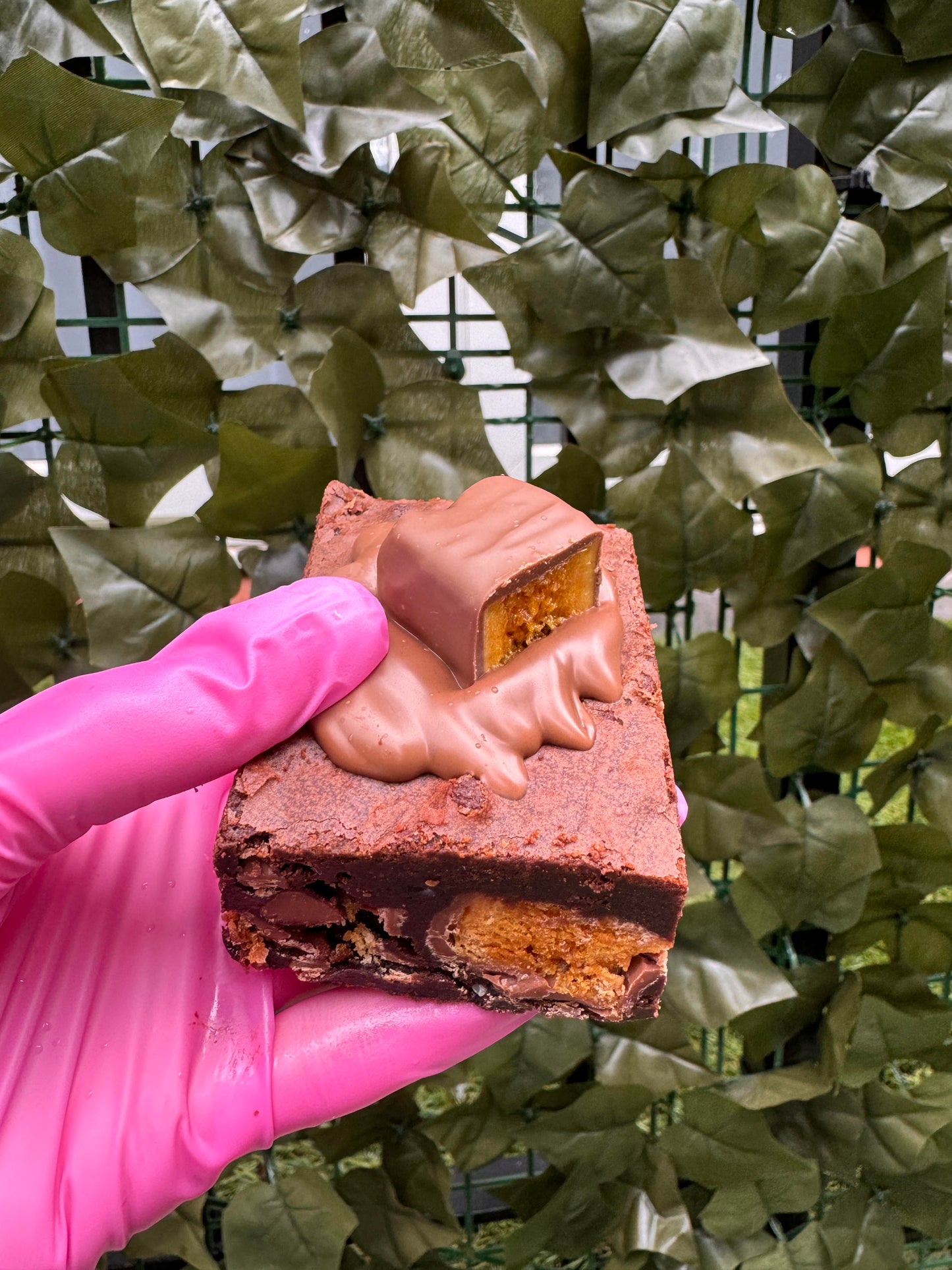 Dairymilk Crunchie Brownie 🧡