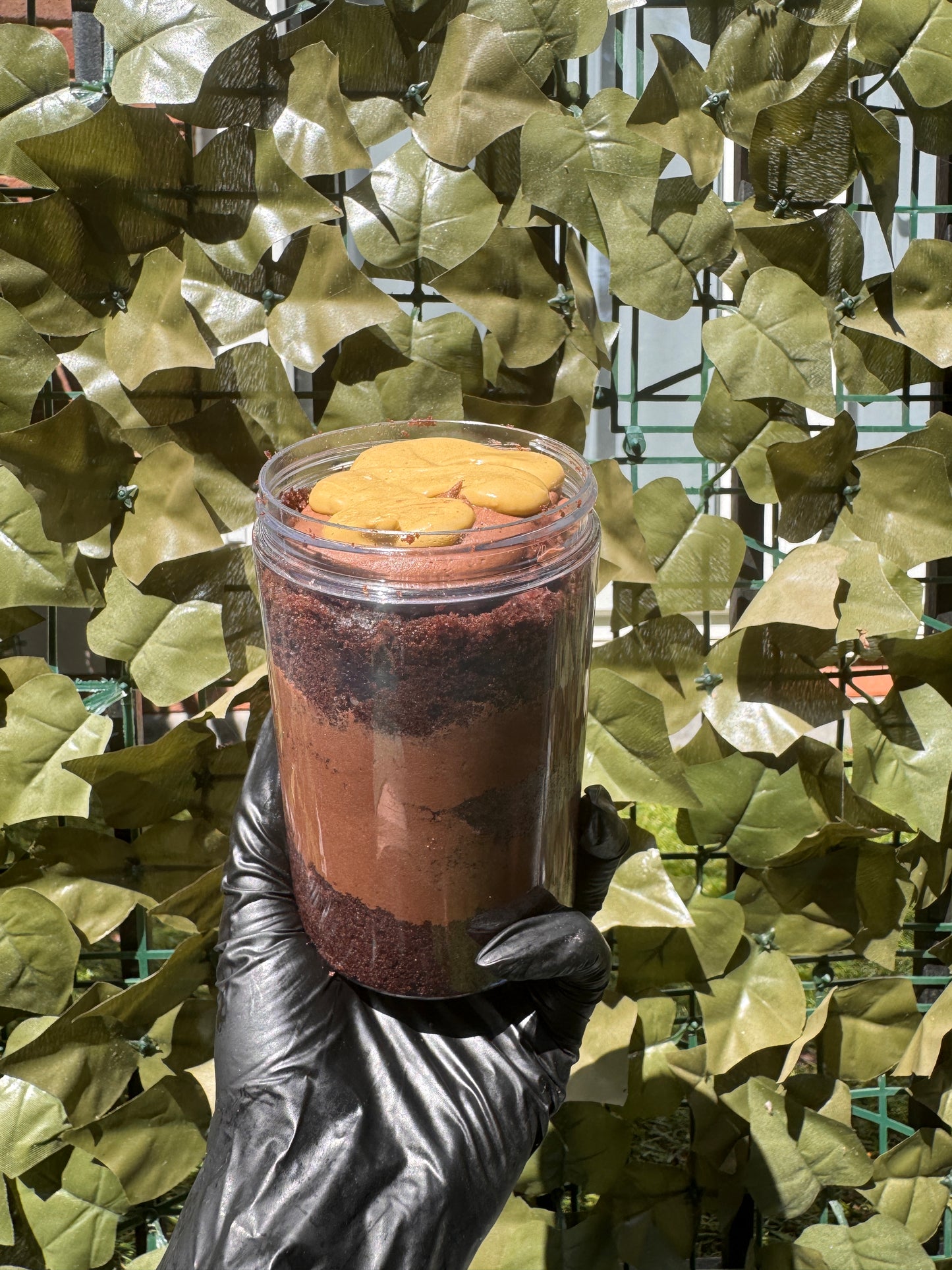 Pistachio Chocolate Cake Jar π